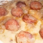 Crema de legume cu carnat