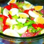 Salata de pepene galben si brie
