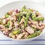 Salata de ton, sparanghel si fasole alba