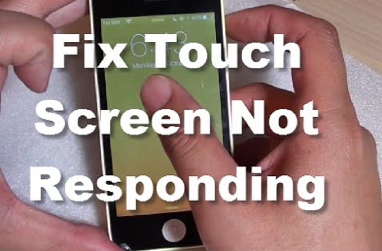 What do you do when your touchscreen does not work?