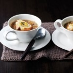 Supa de ceapa caramelizata