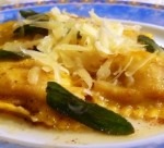 Ravioli cu unt si salvie