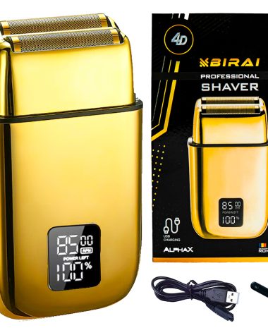 aparat de ras electric profesional shaver AlphaX lame duble 8500 RPM